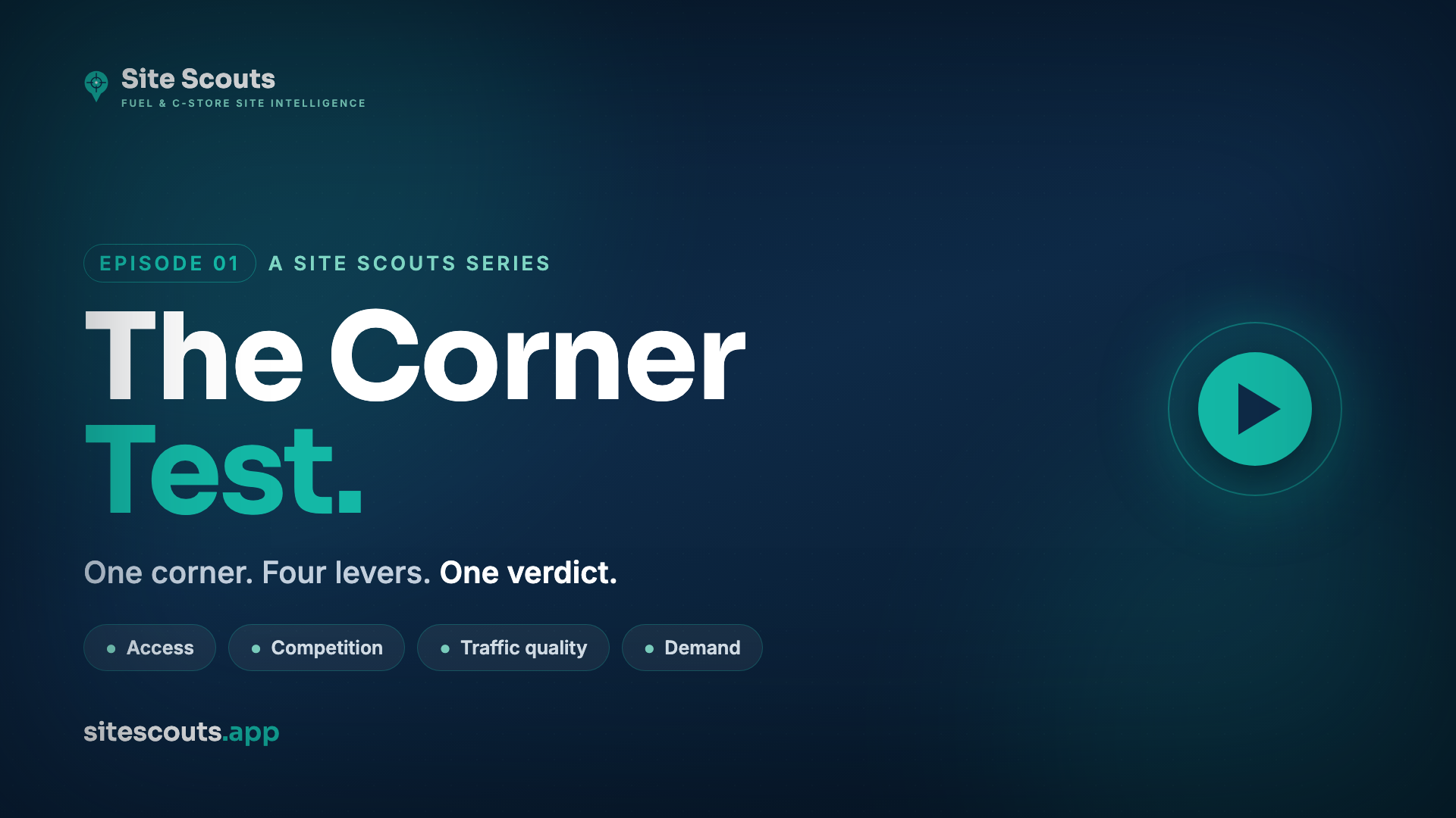 The four levers of c-store site selection